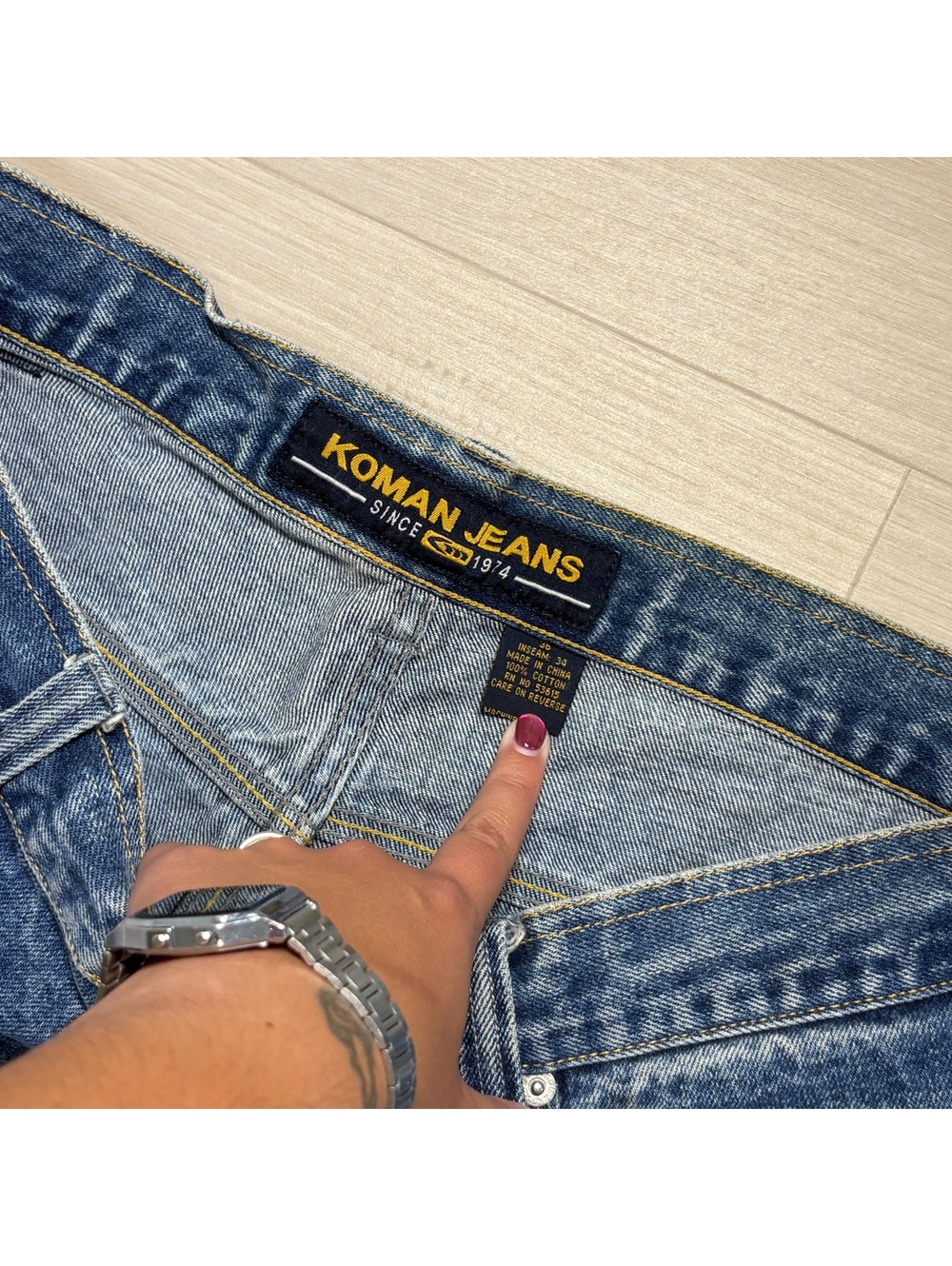 Vintage cyber grunge streetwear Y2K baggy skater indie koman carpenter jeans
